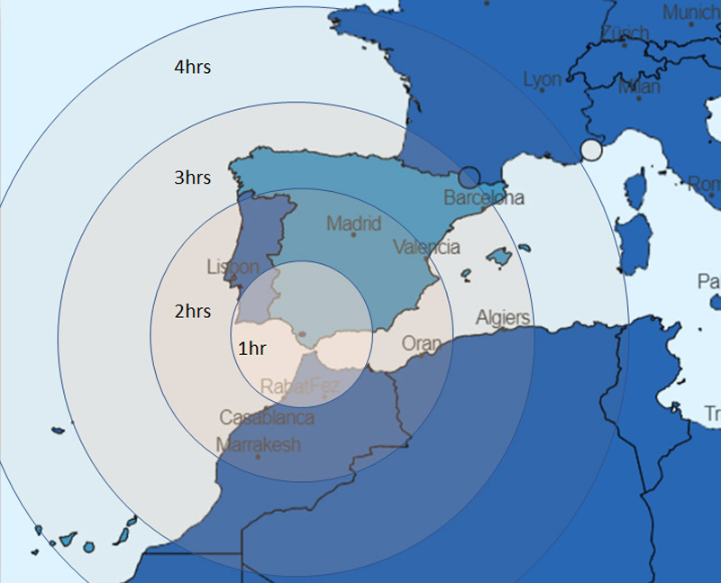 Cirrus 22 map